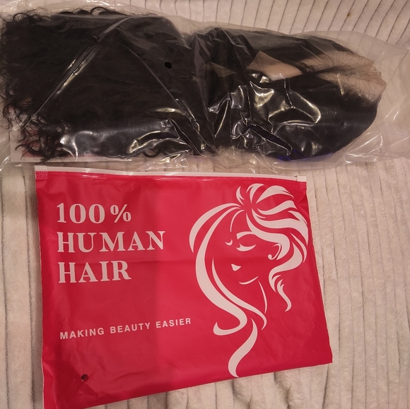 16" Deep Wave 100% Human Hair 13x6 Glueless Lace Front Wig Free Part New - Picture 6 of 13